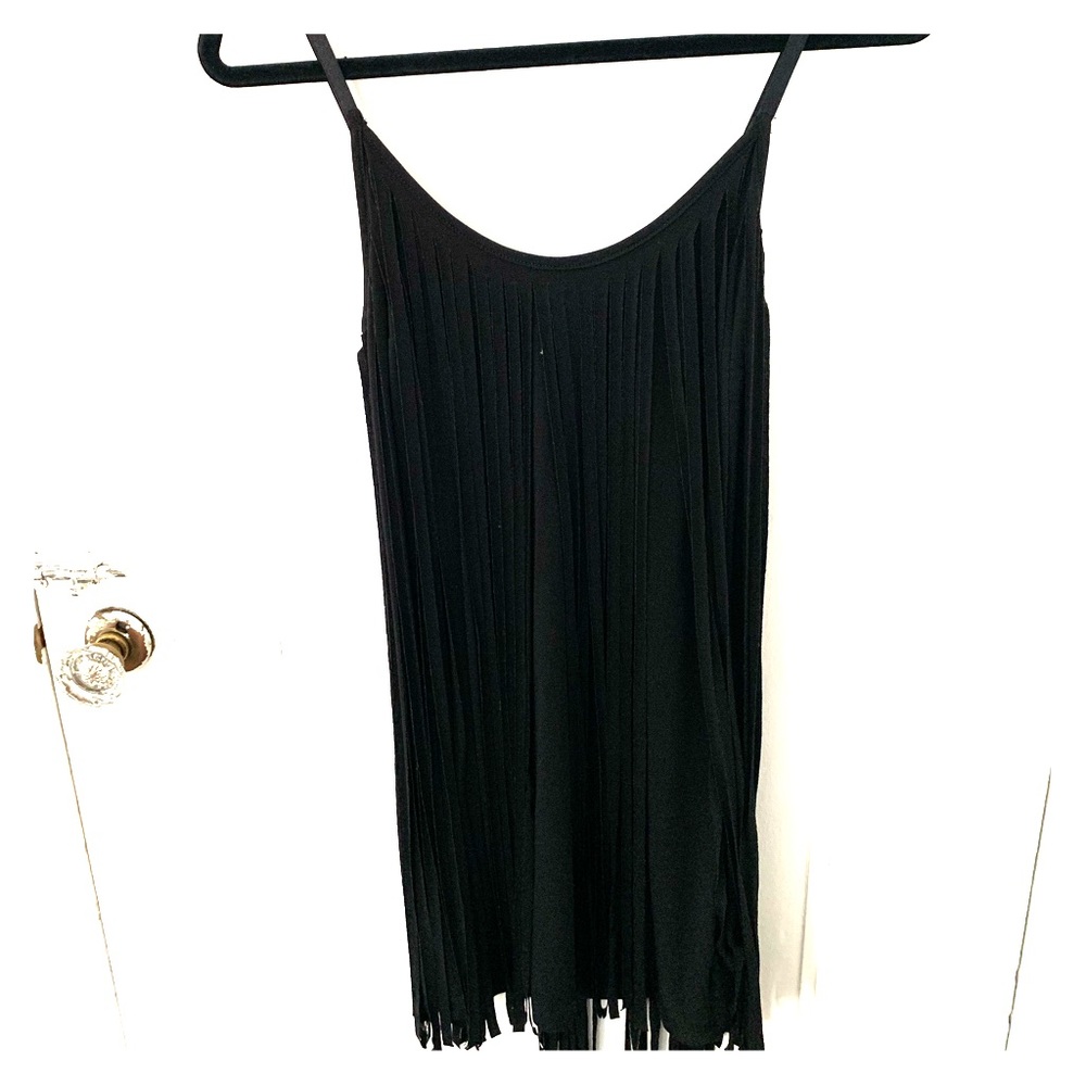 Fringe bodycon dress